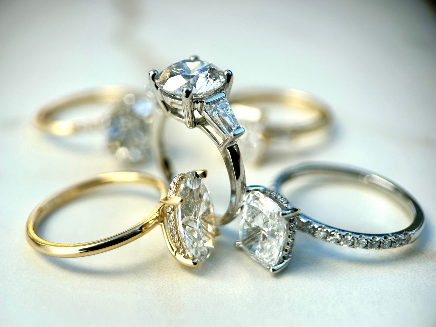 Bespoke engagement rings