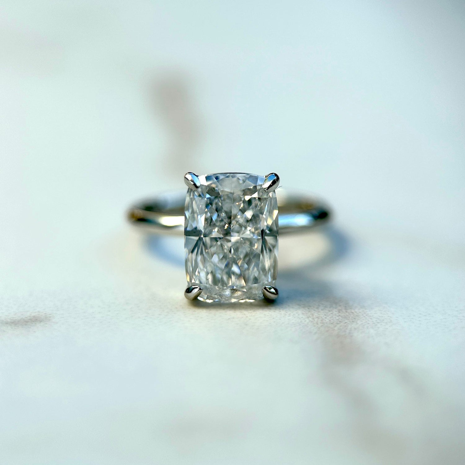 Cushion Engagement Rings