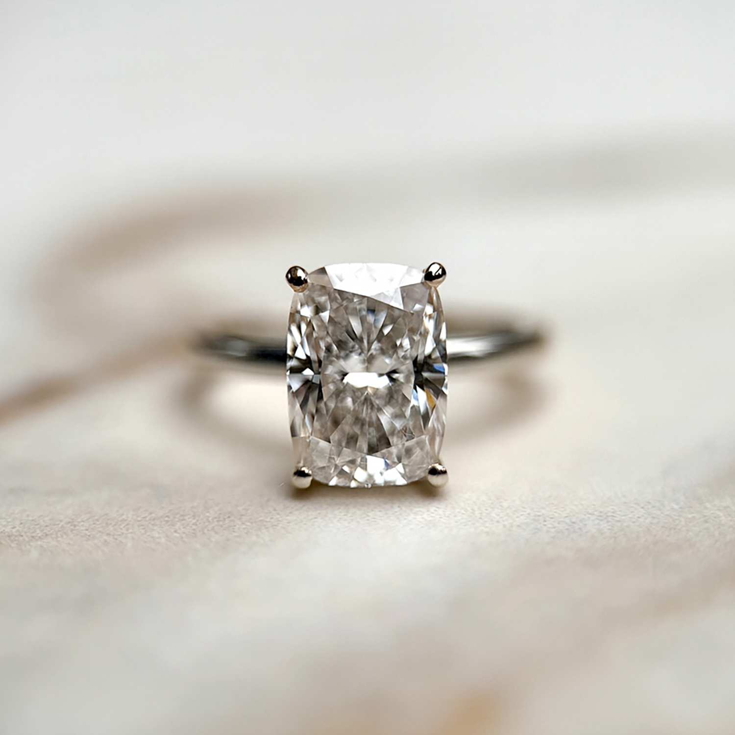 Cushion Engagement Rings