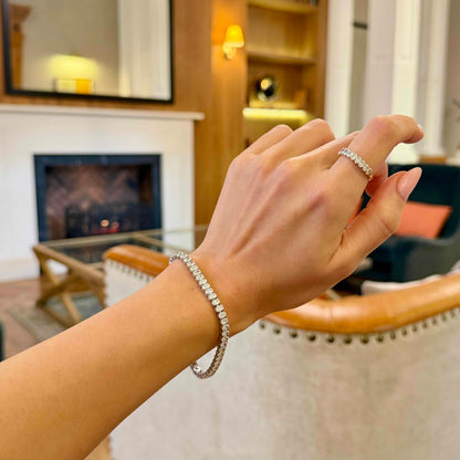 Classic Oval Tennis Bracelet - 8ct
