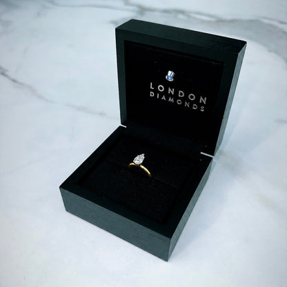 Classic Pear Cut Solitaire - 1ct+ (D/E & VVS)