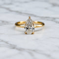 Classic Pear Cut Solitaire - 1ct+ (D/E & VVS)