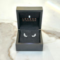 4 Marquise studs - 1.20ct+
