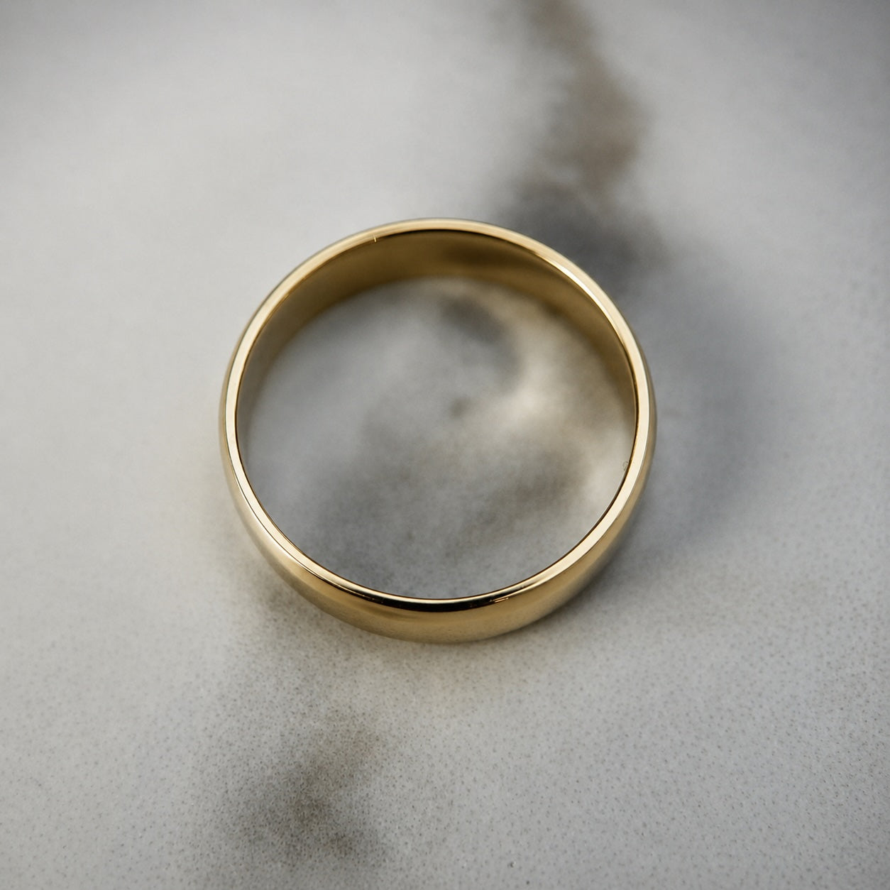Polished Edge Band with Matte Centre - 5mm
