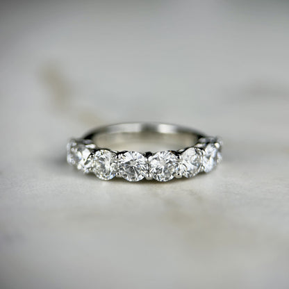 8 Stone Eternity Band - 2.45ct