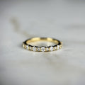 Alternate Round Wedding Band - 0.45ct