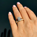 Antique Cushion Cut Hidden Halo - 2.5ct+ (10mm+, D/E & VVS)