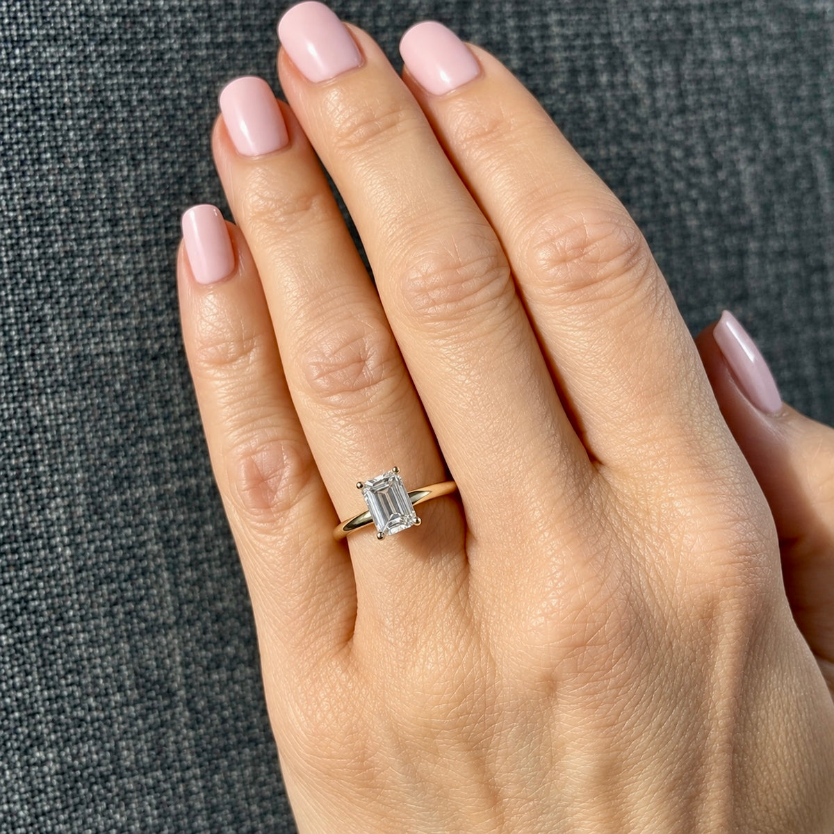 Classic Emerald Cut Solitaire - 1.50ct+ (D/E & VVS)