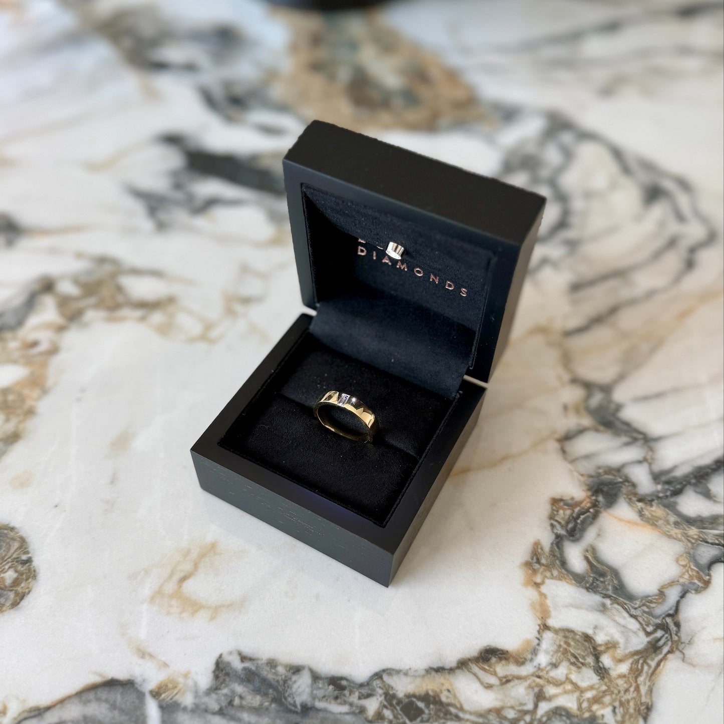 Baguette Diamond Band - 5mm in box