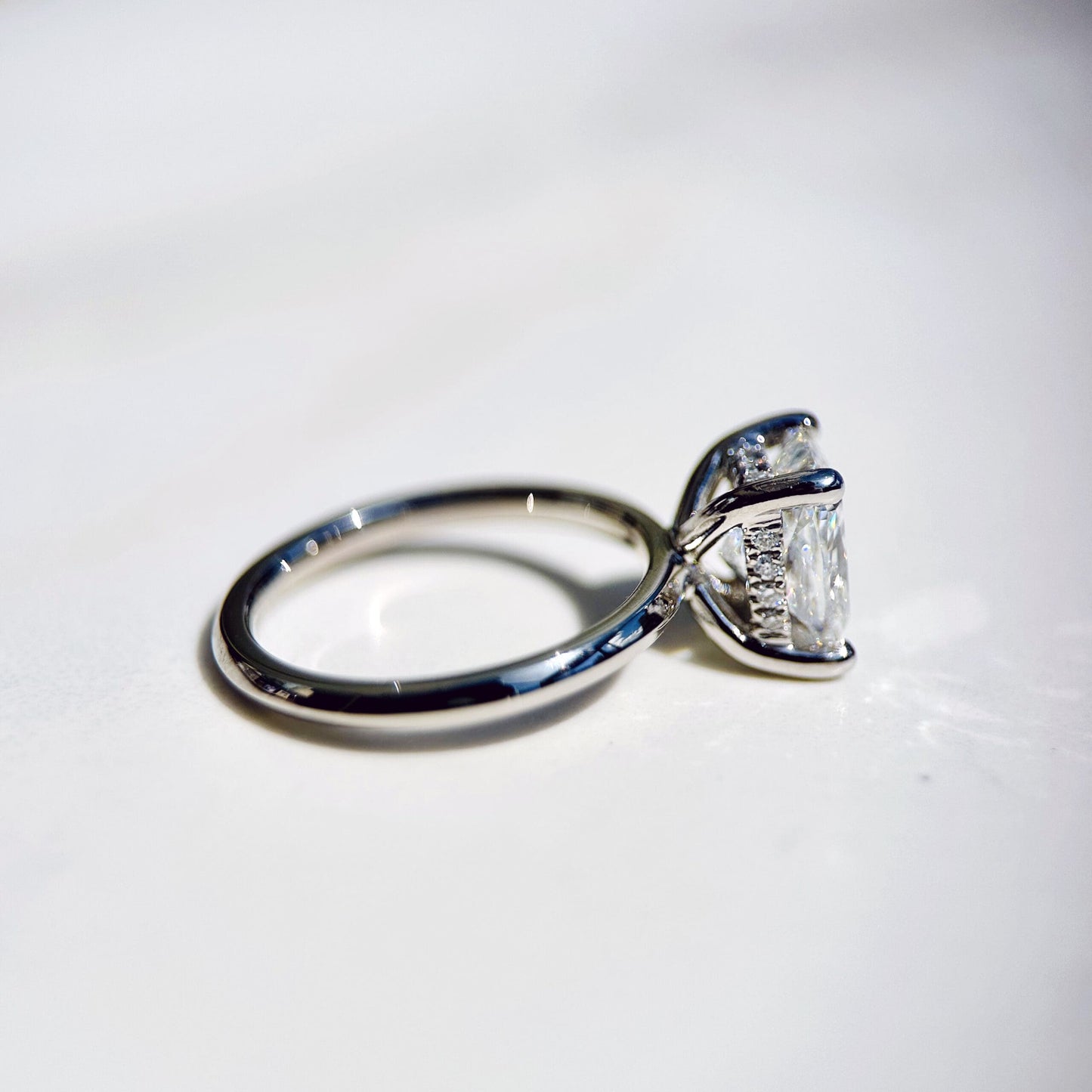 Classic Cushion Cut Hidden Halo - 2ct+ (D/E & VVS)