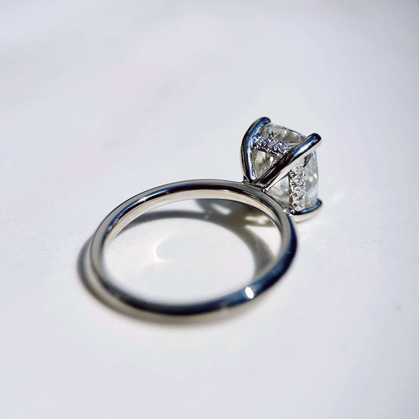 Classic Cushion Cut Hidden Halo - 2ct+ (D/E & VVS)