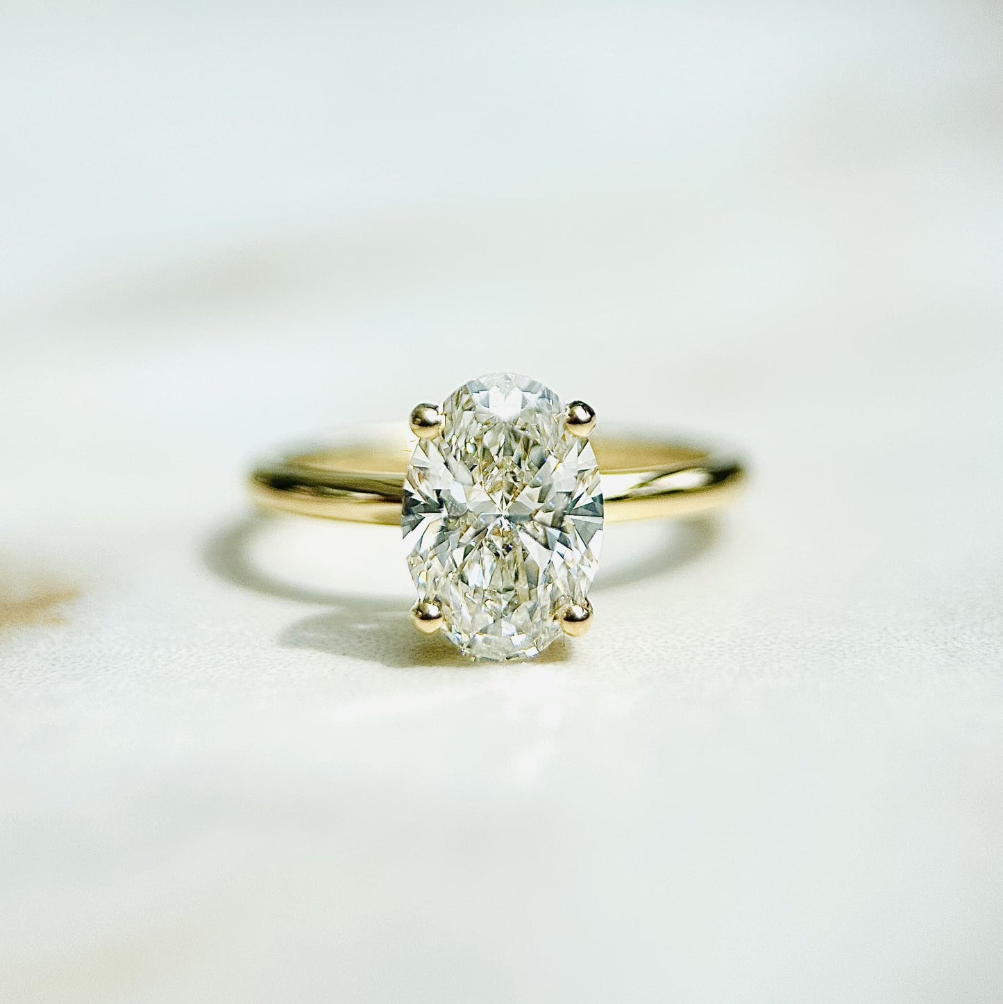 Classic Oval Cut Hidden Halo - 1.50ct+ (9mm+, D/E & VVS)