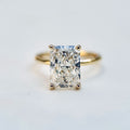 Classic Radiant Cut Hidden Halo - 3ct+ (10mm+, D/E & VVS)