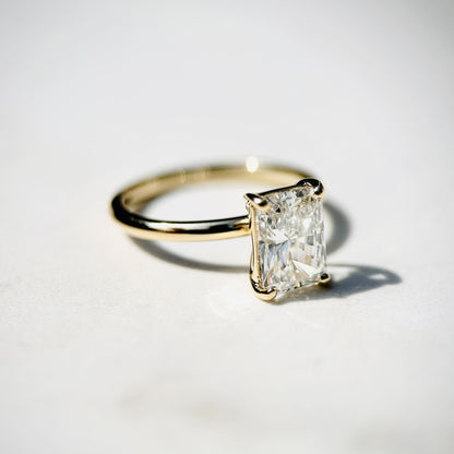 Classic Radiant Cut Solitaire - 1.50ct+ (8mm+, D/E & VVS)