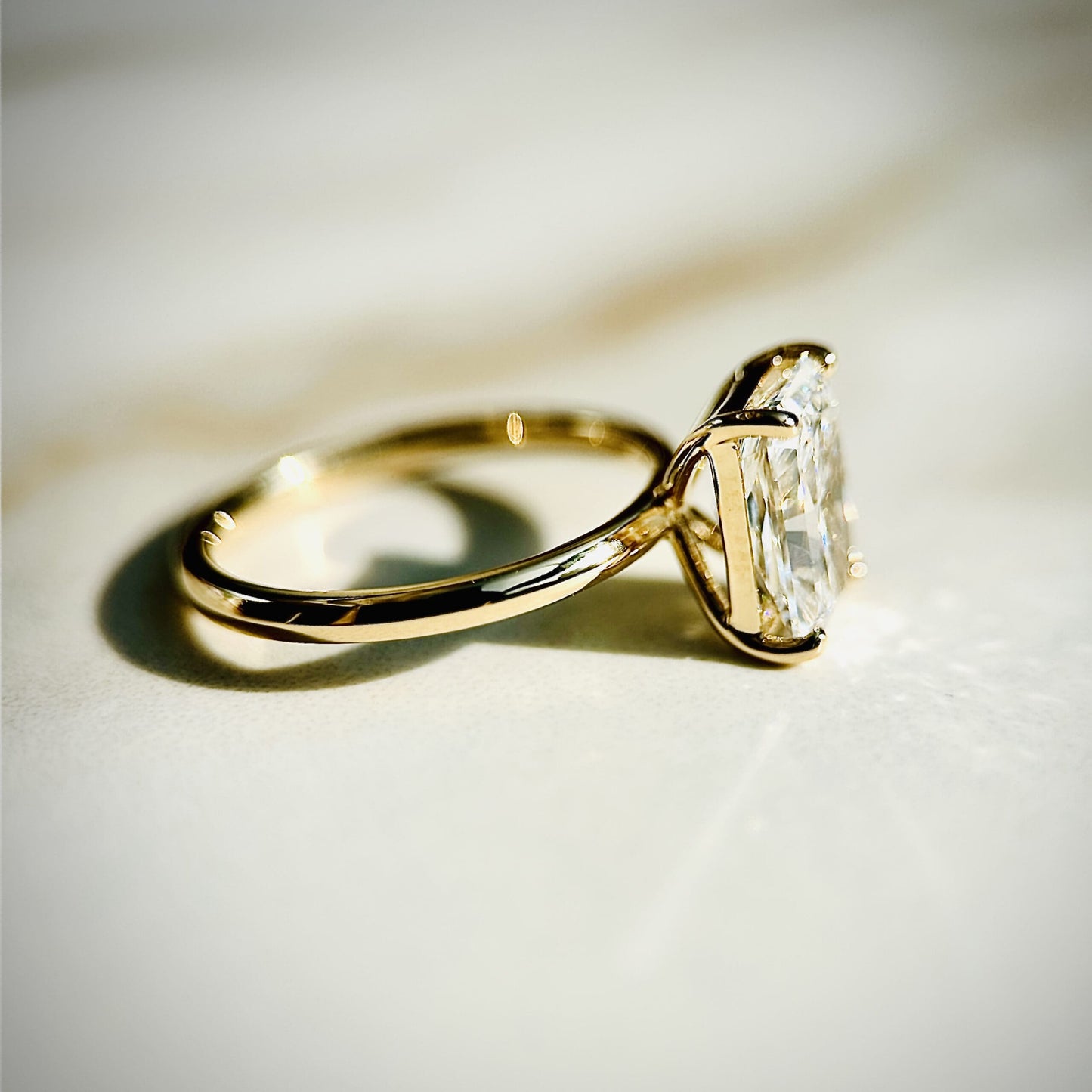 Classic Radiant Cut Solitaire - 2ct+ (9mm+, D/E & VVS)