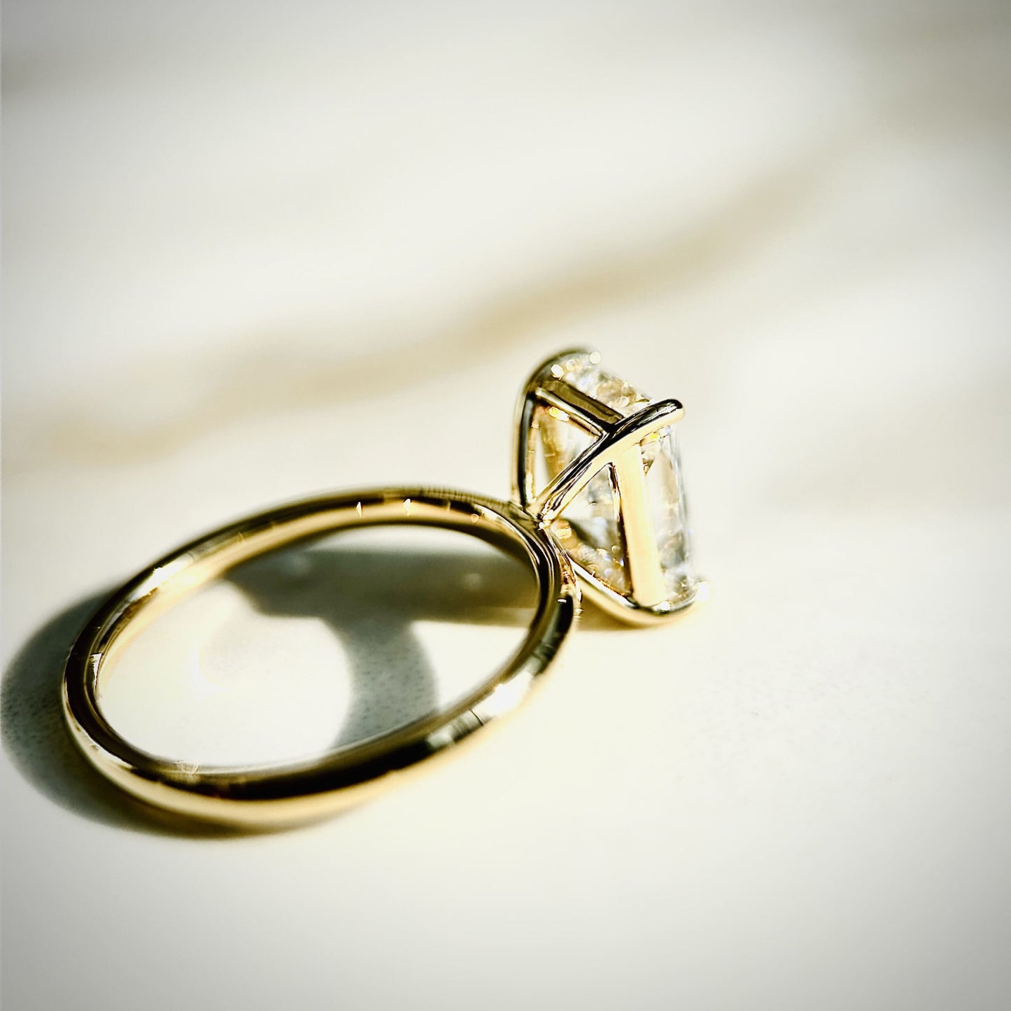 Classic Radiant Cut Solitaire - 2ct+ (9mm+, D/E & VVS)