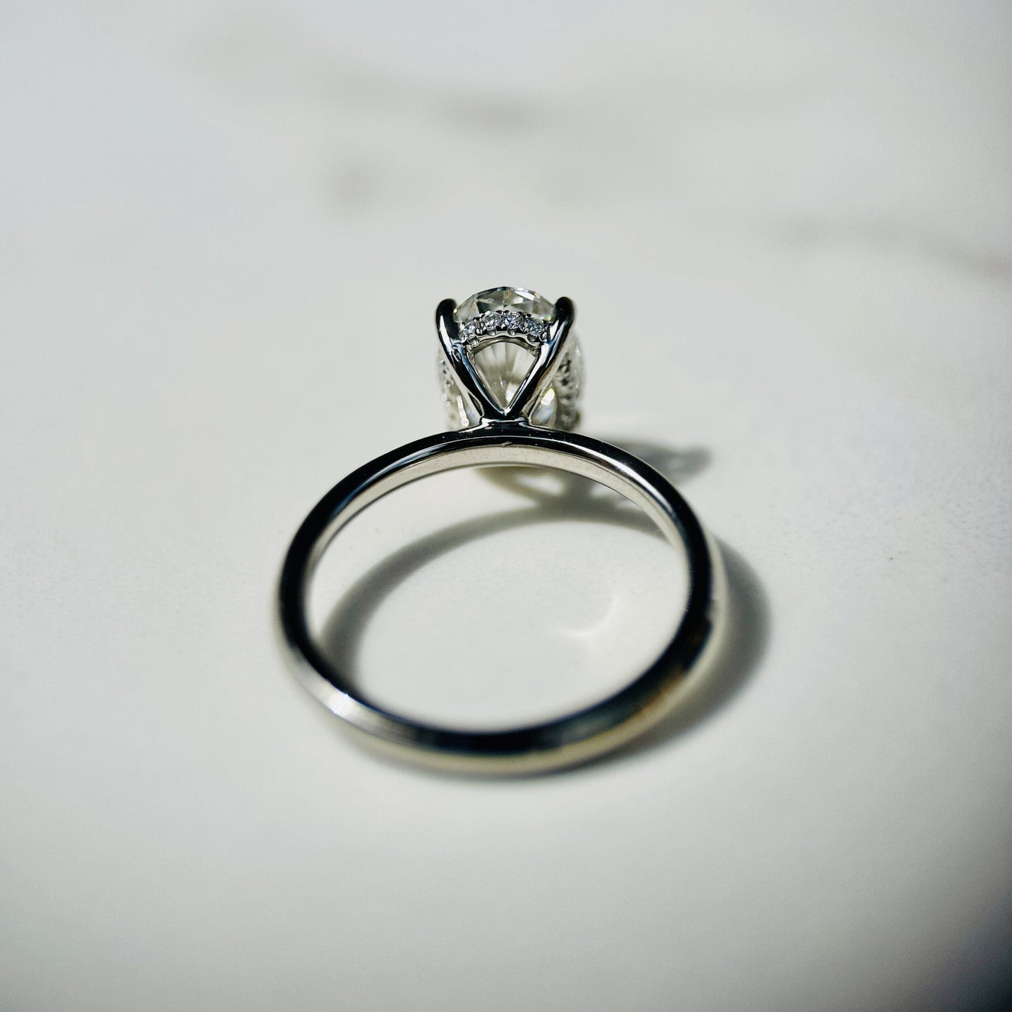 Classic Oval Cut Hidden Halo - 1.80ct+ (9.5mm+, D/E & VVS)