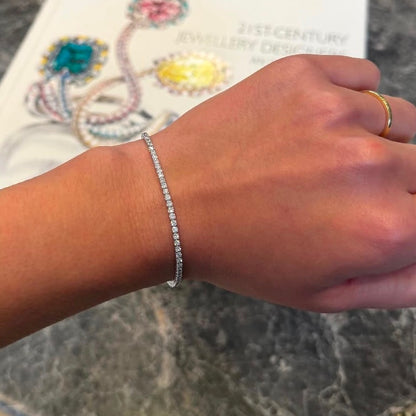 Classic Tennis Bracelet - 2ct total