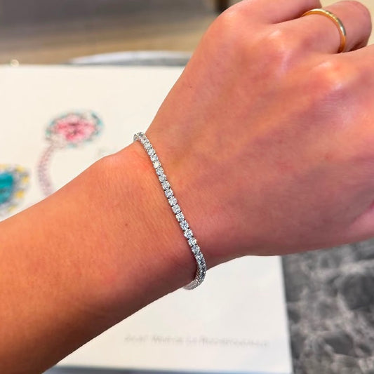 Classic Tennis Bracelet - 4ct total