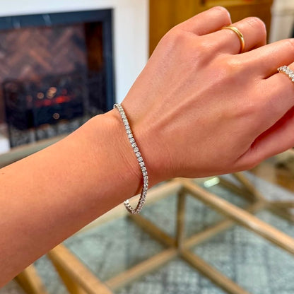 Classic Tennis Bracelet - 4ct total