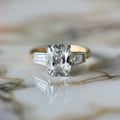 Classic Antique Cushion and Tapering Baguettes - 2ct+ (D/E & VVS)