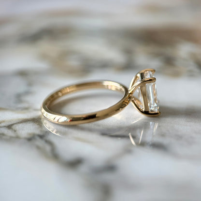 Classic Emerald Cut Solitaire - 1.50ct+ (D/E & VVS)