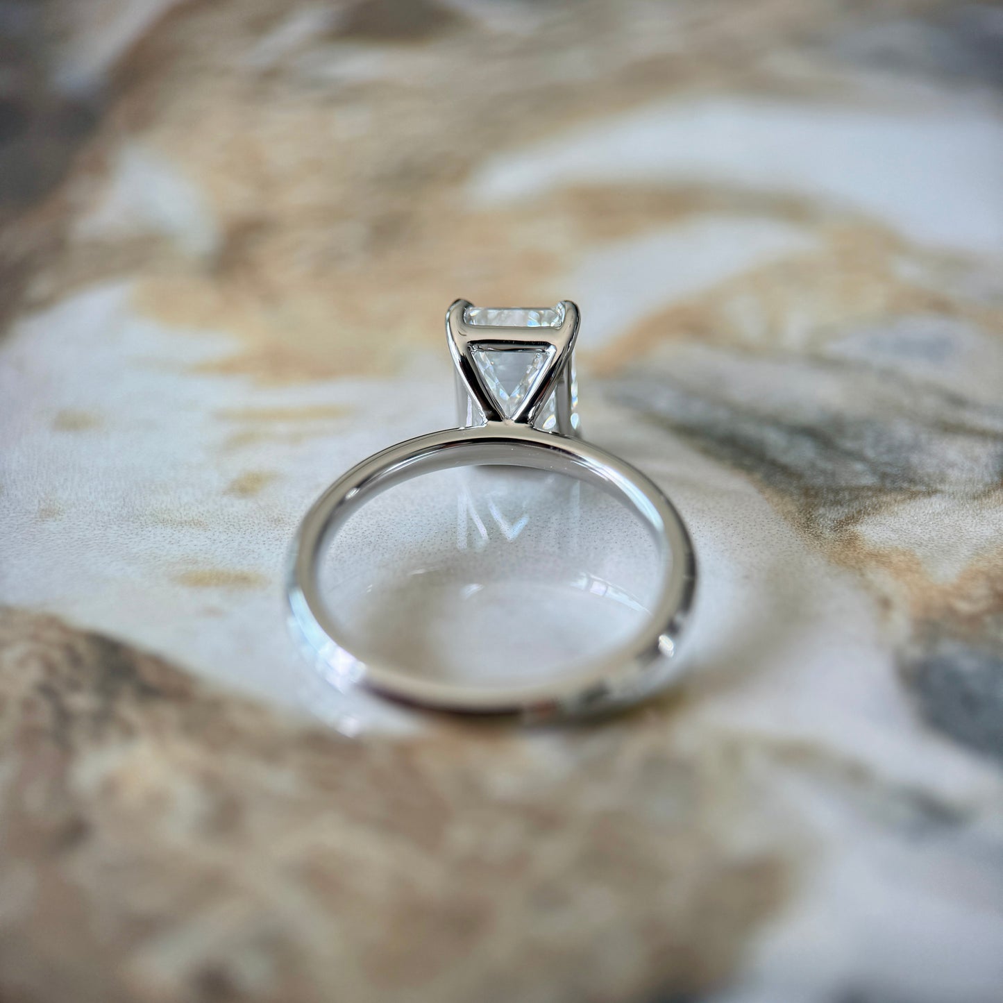 Classic Emerald Cut Solitaire - 2ct+ (D/E & VVS)