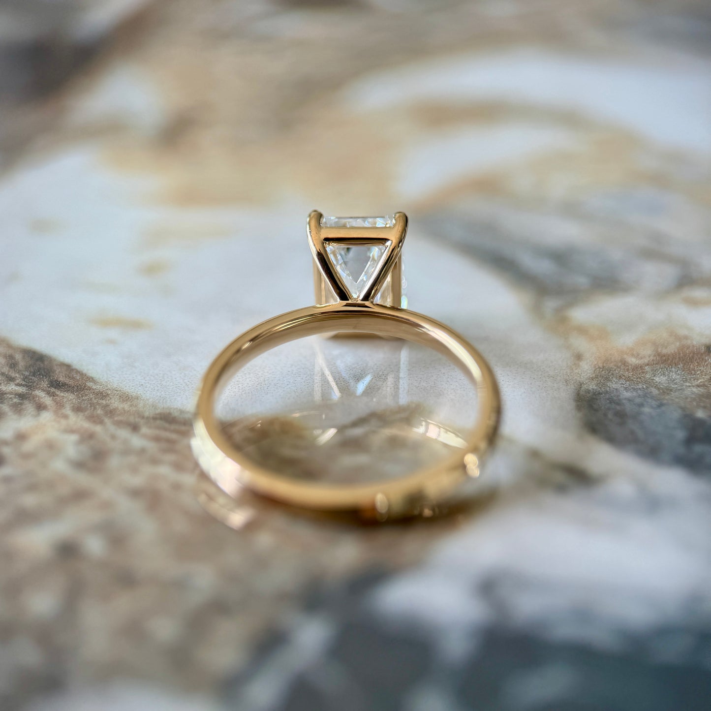 Classic Emerald Cut Solitaire - 2ct+ (D/E & VVS)