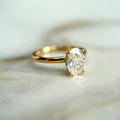 Classic Oval Cut Hidden Halo - 1.20ct+ (8.5mm+, D/E & VVS)