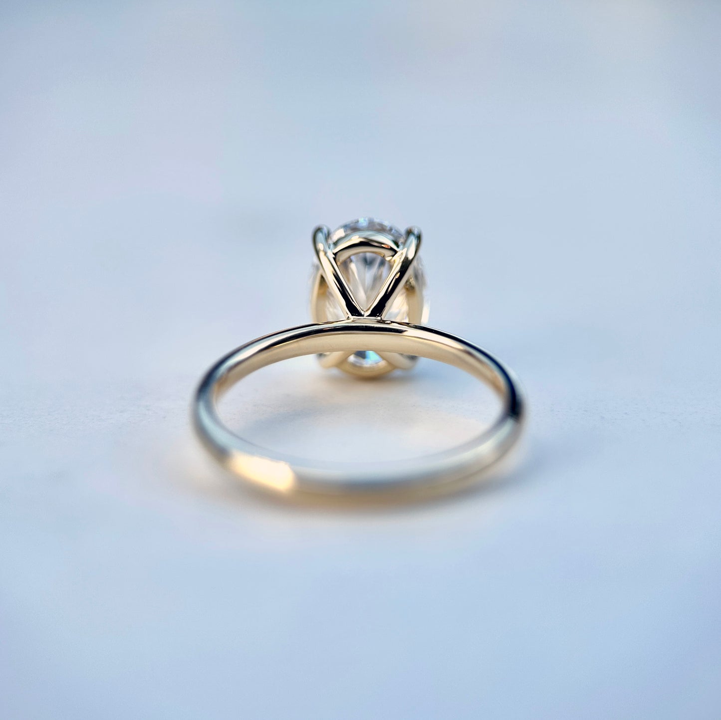 Classic Oval Cut Solitaire - 2.50ct+ (10.5mm+, D/E & VVS)