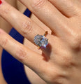 Classic Oval Cut Solitaire - 4ct+ (13mm+, D/E & VVS)