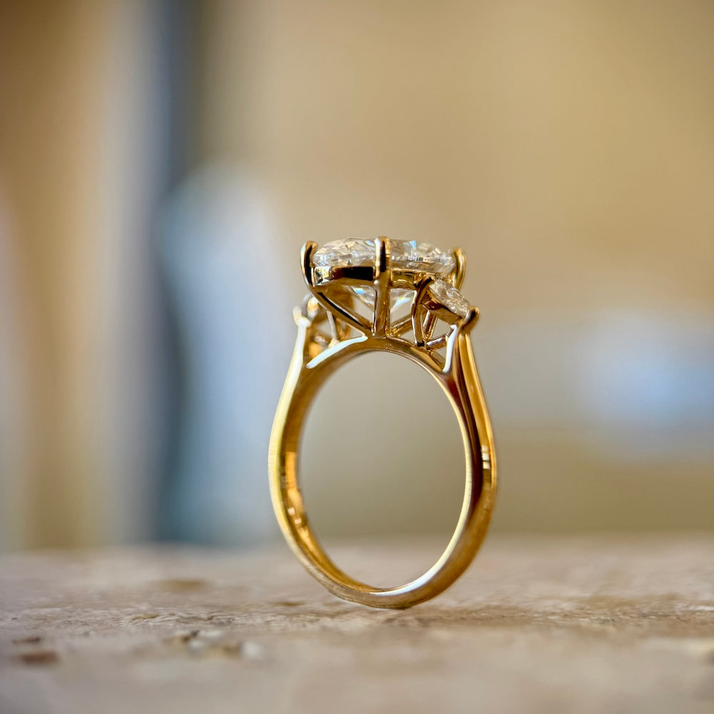 Classic Oval and Pears - 3ct+ (11.5mm+, E/VS1+)