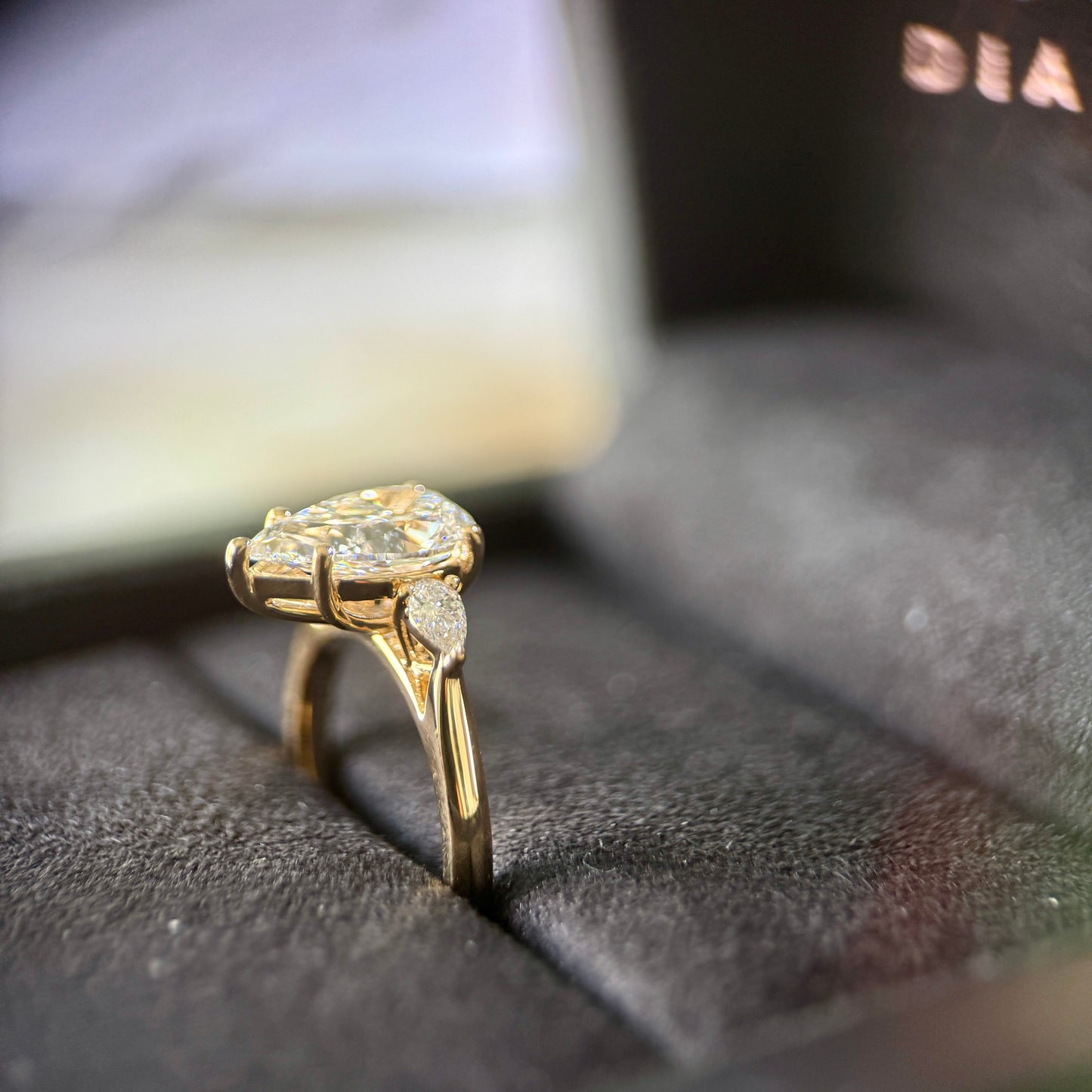 Classic Pear and Pears - 1.80ct+ (11mm+, D/E, & VVS)