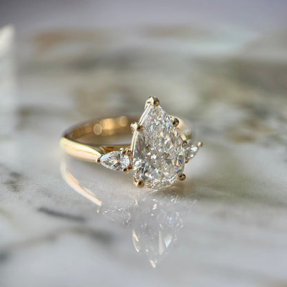 Classic Pear and Pears - 1.80ct+ (11mm+, D/E, & VVS)