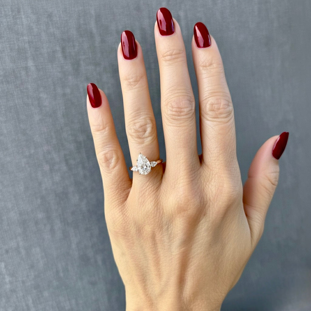 Classic Pear and Pears - 1.80ct+ (11mm+, D/E, & VVS)