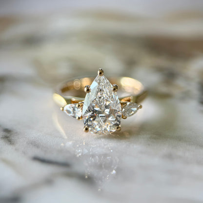 Classic Pear and Pears - 1.80ct+ (11mm+, D/E, & VVS)