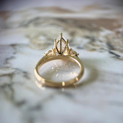 Classic Pear and Pears - 1.80ct+ (11mm+, D/E, & VVS)