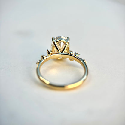 Classic Pretty Oval Ring - 2.50ct+ (10.5mm+, D/E & VVS)