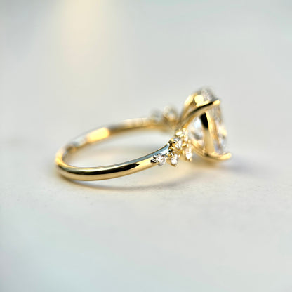 Classic Pretty Oval Ring - 2.50ct+ (10.5mm+, D/E & VVS)