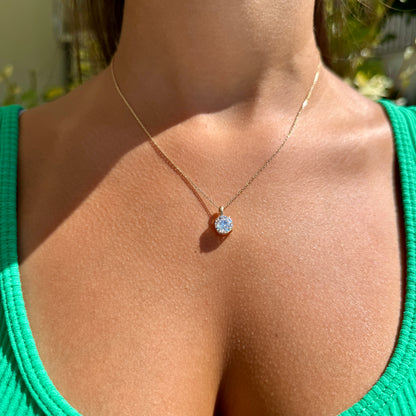 Classic Round Cut Pendant - 2ct