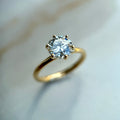 Classic Round Cut Solitaire (6 prong) - 1.50ct+ (7.3mm+, D/E & VVS)