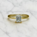 Classic Emerald Cut Solitaire - 1ct+ (D/E & VVS)