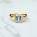 Classic Emerald and Tapering Baguettes - 1.50ct+ (7.5mm+, D/E & VVS)