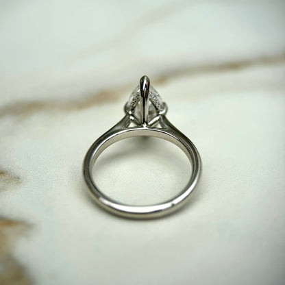 Classic Marquise Cut Hidden Halo - 1.50ct+ (11mm+, D/E & VVS)