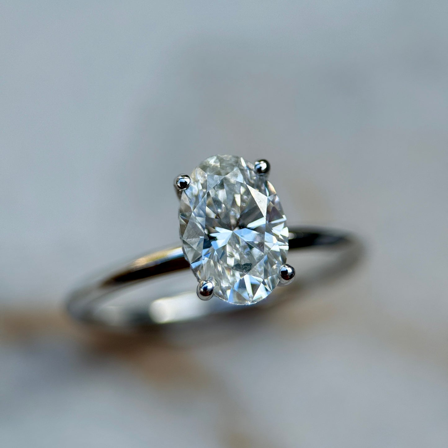 Classic Oval Cut Hidden Halo - 1.20ct+ (8.5mm+, D/E & VVS)