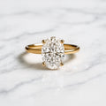 Classic Oval Cut Hidden Halo - 2.50ct+ (10.5mm+, D/E & VVS)