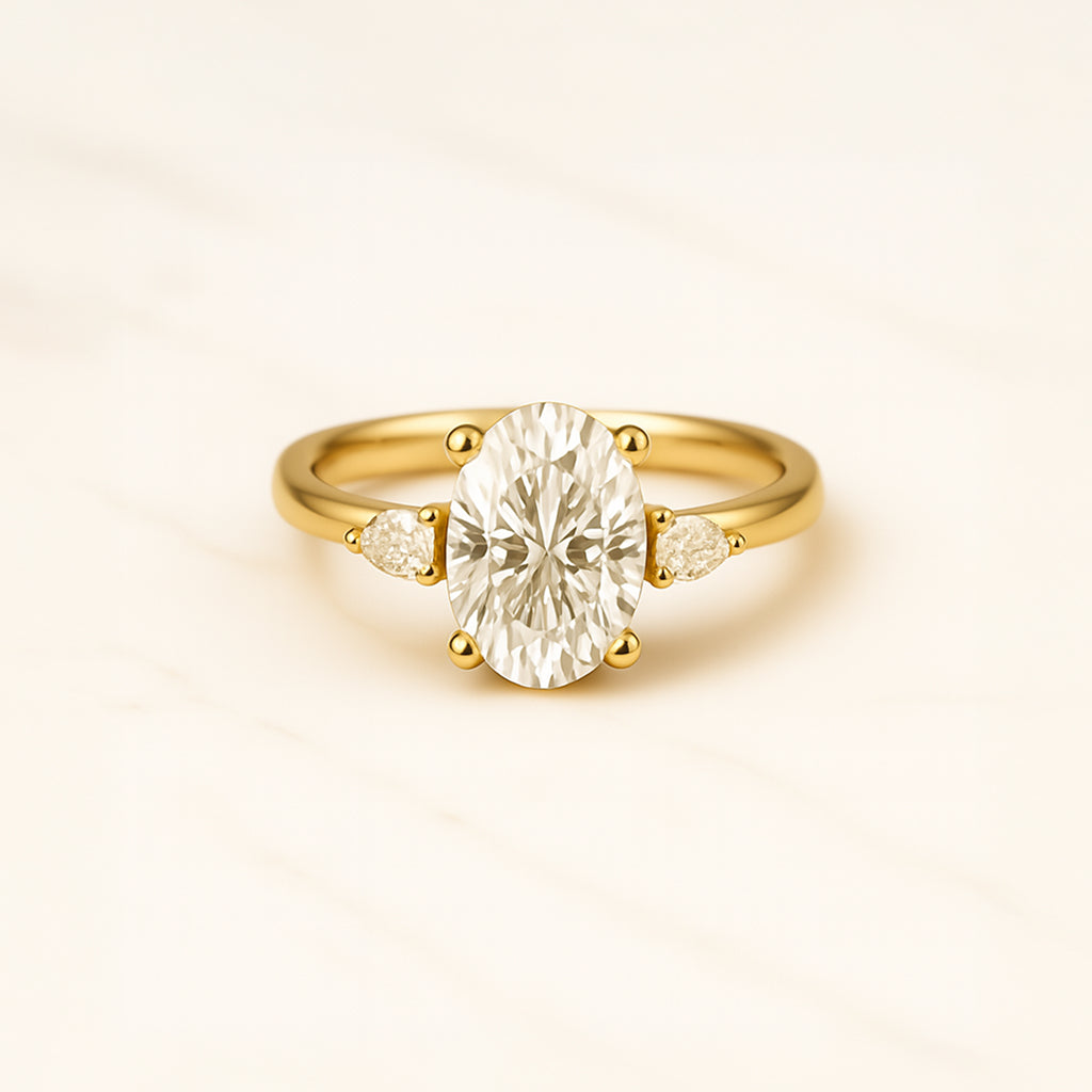 Classic Oval and Pears - 1.50ct+ (9mm+, D/E & VVS)