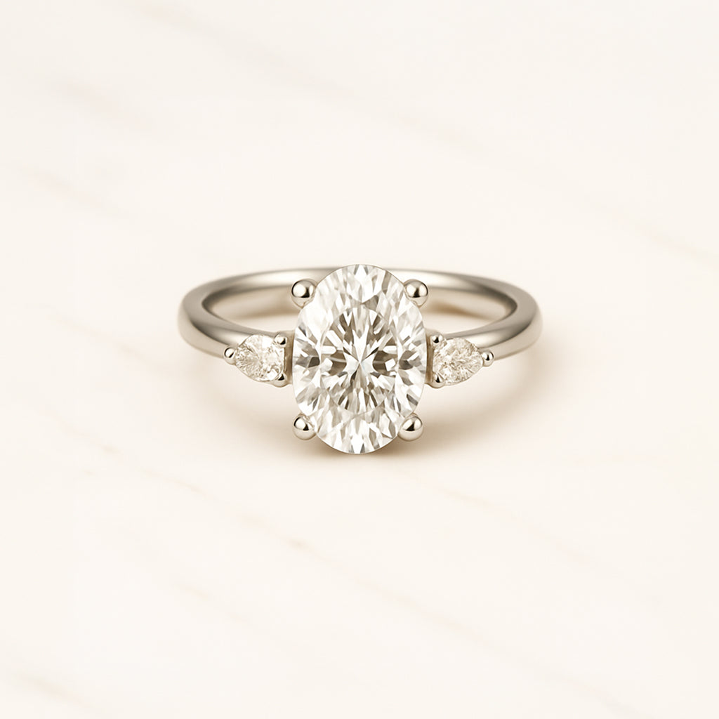 Classic Oval and Pears - 1.50ct+ (9mm+, D/E & VVS)