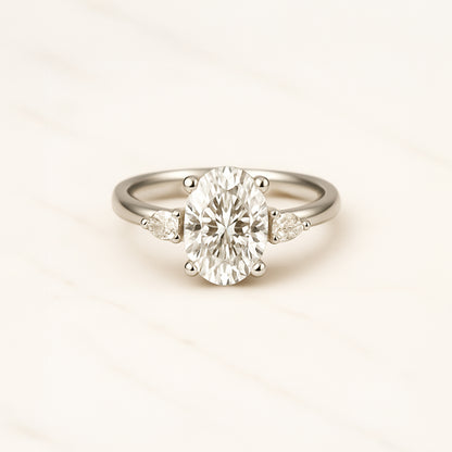 Classic Oval and Pears - 1.50ct+ (9mm+, D/E & VVS)