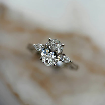 Classic Oval and Pears - 1.50ct+ (9mm+, D/E & VVS)